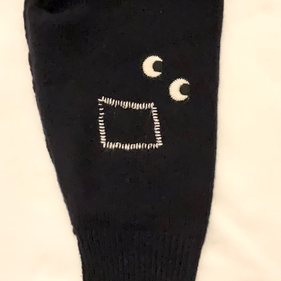 NWT Anya Hindmarch Uniqlo Sweater Navy SOLD OUT - Picture 4 of 5